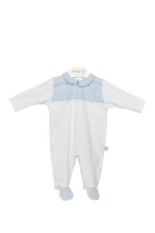 White babygrow blue sky 1m