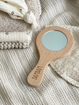 FSC Wooden Handmirror