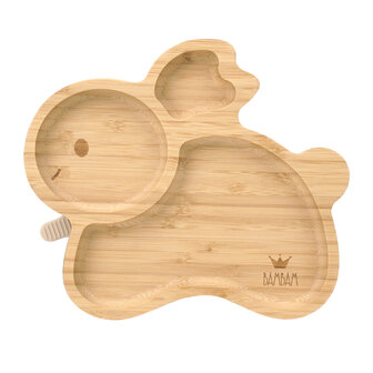 Bamboo Rabbit Plate