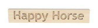 Happy Horse Eco Friendly Wooden logo