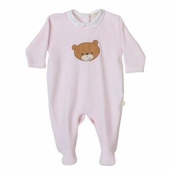 Velours pink little bear pyama 1m