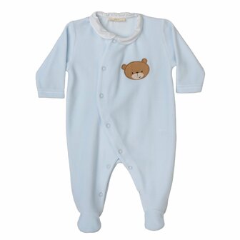 Velours blue little bear pyama 1m