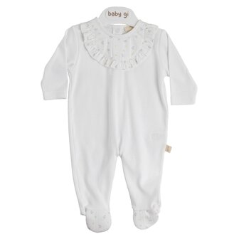 Cotton white piupiu pyama 1m