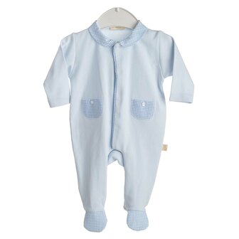 Cotton blue vichy pyama 1m