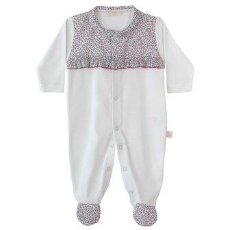 Cotton white liberty pyama 1m