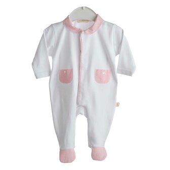 Cotton pink vichy 1m