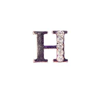 Letter 8mm - Rhinestones H