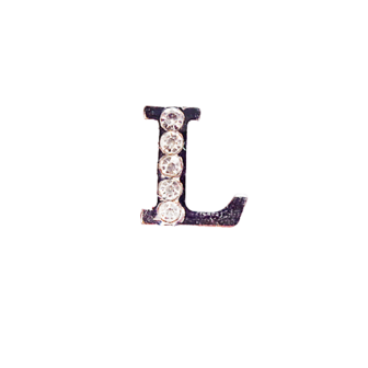 Letter 8mm - Rhinestones L
