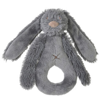 Deep Grey Rabbit Richie Rattle