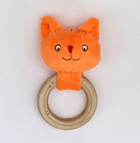 DD Wooden Teething ring (rattle)