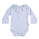 Blue-cotton-bodysuit-with-frilly-collar-12m